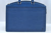 Authentic Louis Vuitton Epi Riviera Hand Bag Blue M48185 LV Junk 9382G