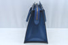 Authentic Louis Vuitton Epi Riviera Hand Bag Blue M48185 LV Junk 9382G