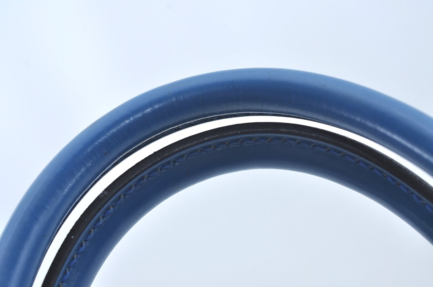 Authentic Louis Vuitton Epi Riviera Hand Bag Blue M48185 LV Junk 9382G