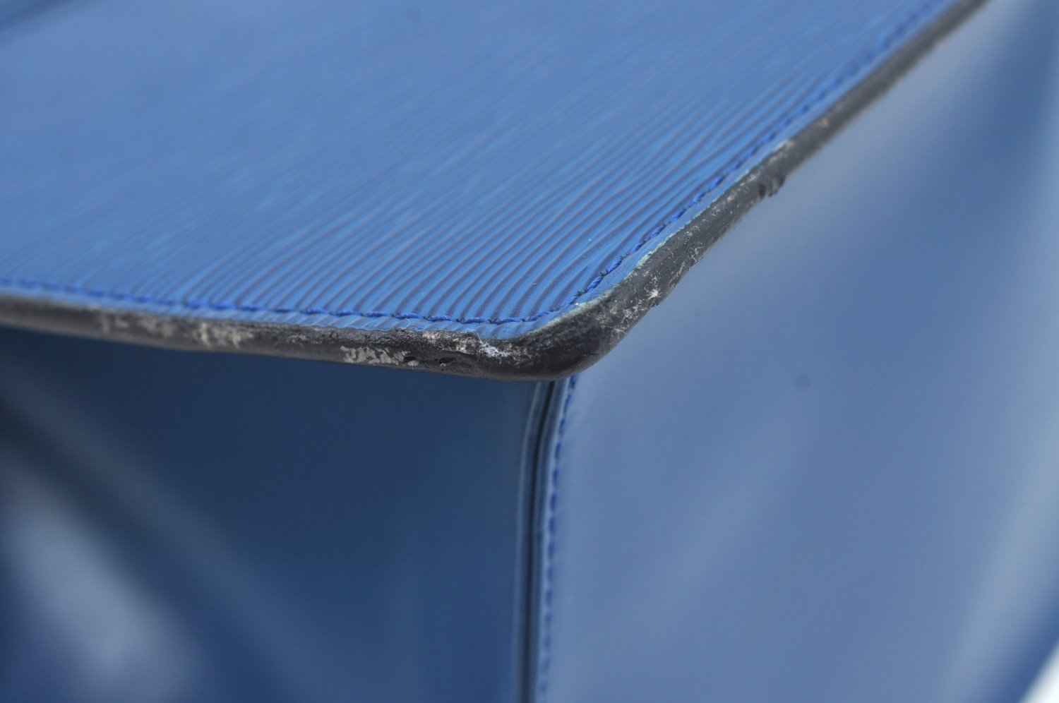 Authentic Louis Vuitton Epi Riviera Hand Bag Blue M48185 LV Junk 9382G