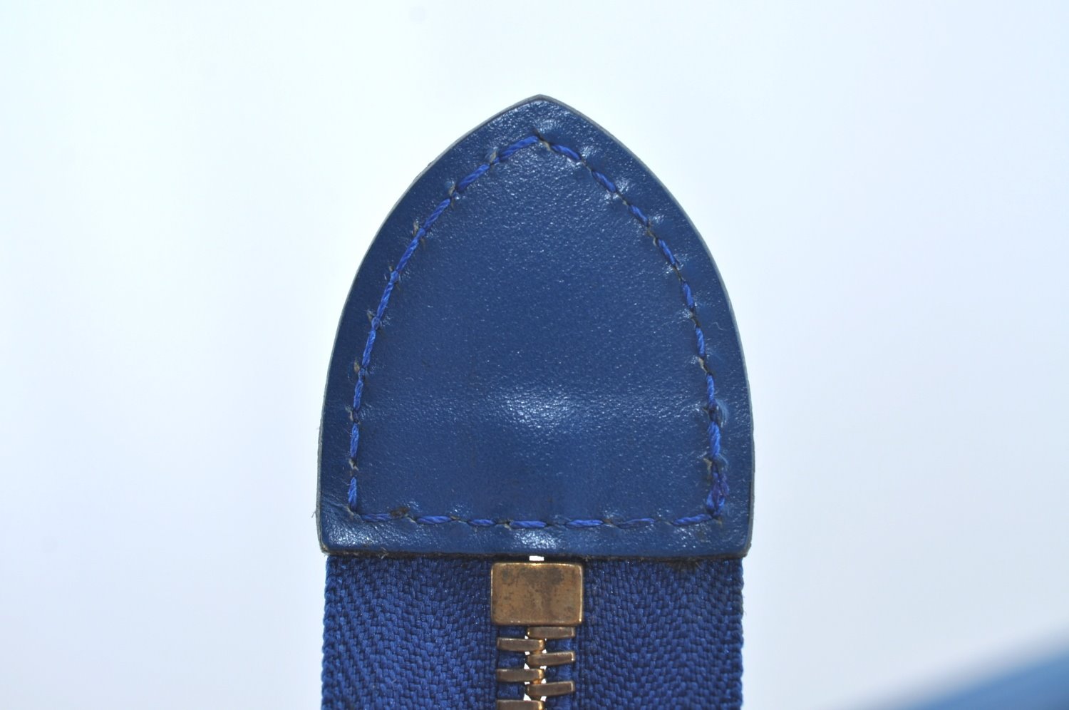 Authentic Louis Vuitton Epi Riviera Hand Bag Blue M48185 LV Junk 9382G