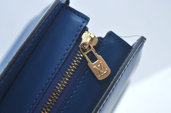 Authentic Louis Vuitton Epi Riviera Hand Bag Blue M48185 LV Junk 9382G