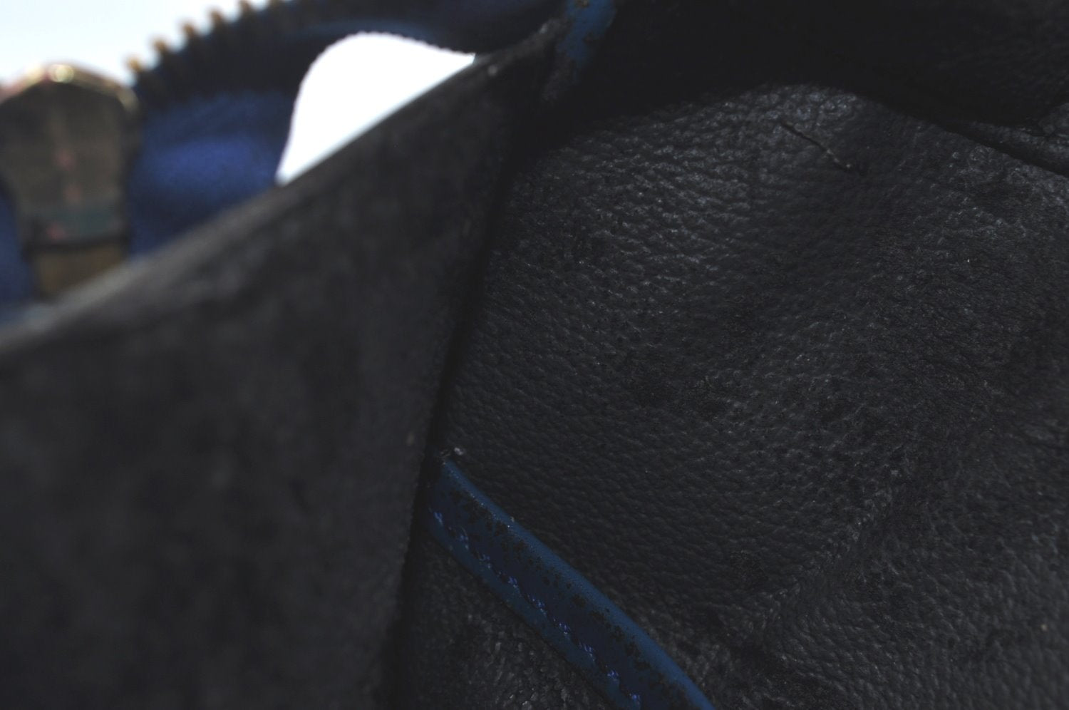 Authentic Louis Vuitton Epi Riviera Hand Bag Blue M48185 LV Junk 9382G