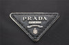 Authentic PRADA Nylon Tessuto Leather 2Way Shoulder Hand Bag Purse Black 9383J