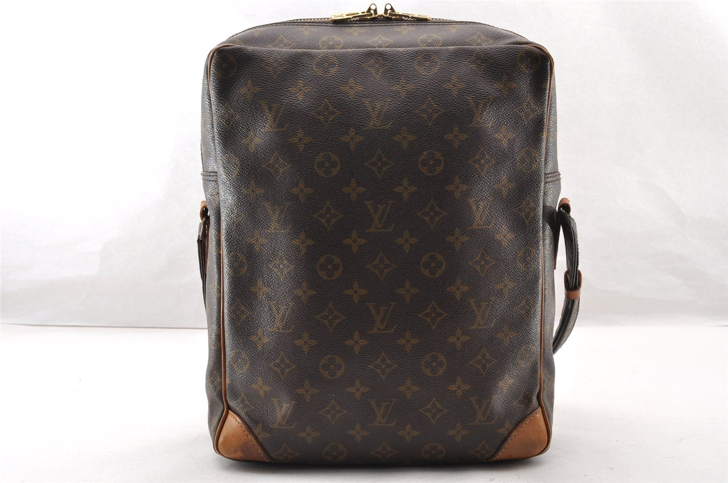 Authentic Louis Vuitton Monogram Danube 28 Shoulder Cross Body Bag LV 9385I