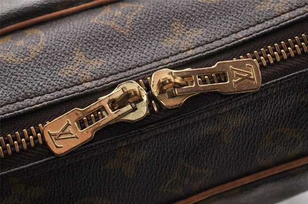 Authentic Louis Vuitton Monogram Danube 28 Shoulder Cross Body Bag LV 9385I