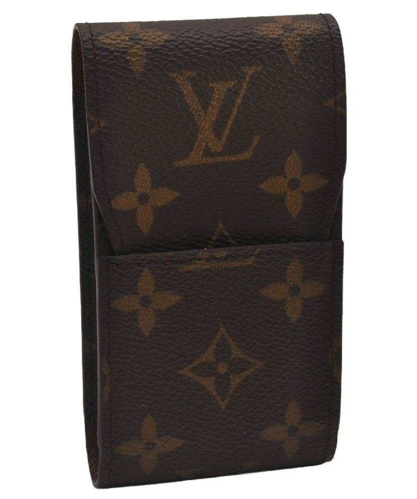 Authentic Louis Vuitton Monogram Etui Cigarette Case M63024 LV 9386I