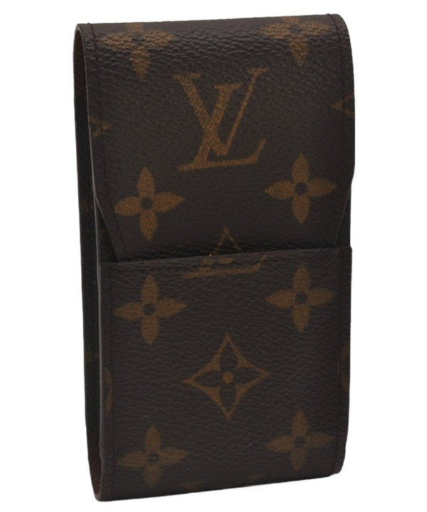 Authentic Louis Vuitton Monogram Etui Cigarette Case M63024 LV 9386I