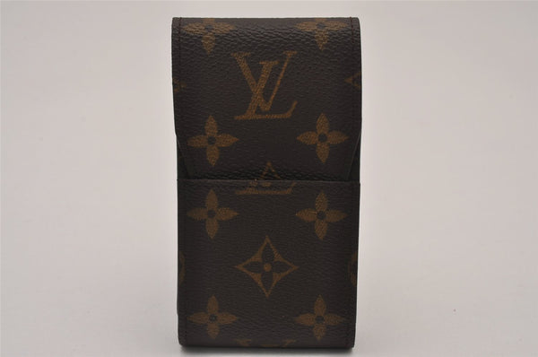 Authentic Louis Vuitton Monogram Etui Cigarette Case M63024 LV 9386I