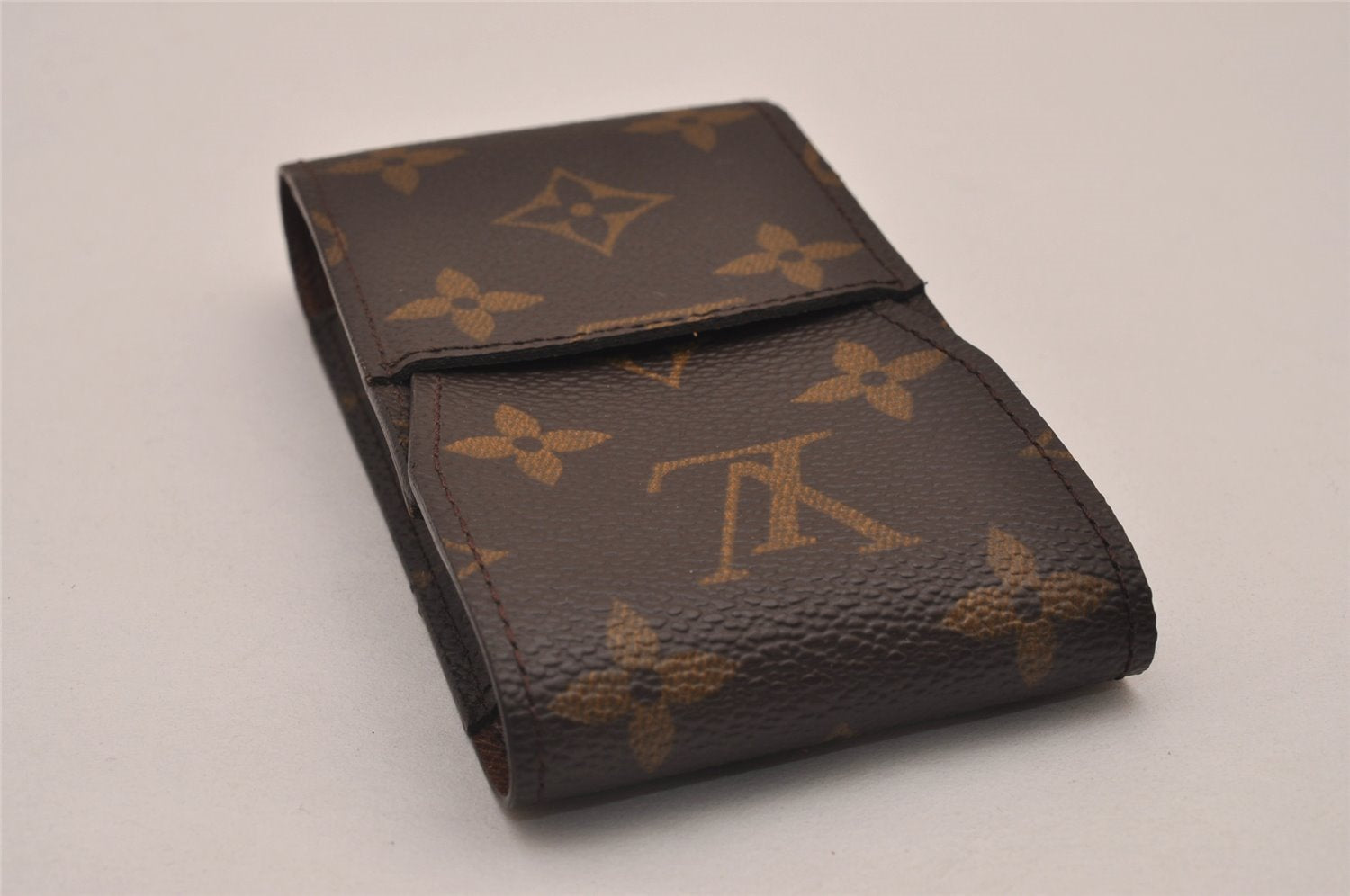 Authentic Louis Vuitton Monogram Etui Cigarette Case M63024 LV 9386I