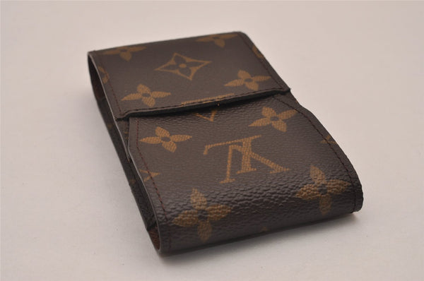 Authentic Louis Vuitton Monogram Etui Cigarette Case M63024 LV 9386I
