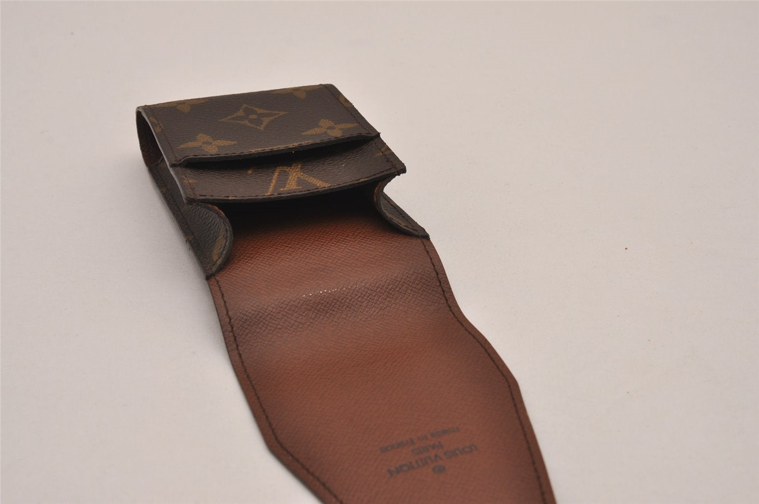 Authentic Louis Vuitton Monogram Etui Cigarette Case M63024 LV 9386I