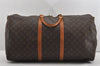 Authentic Louis Vuitton Monogram Keepall Bandouliere 60 M41412 Boston Bag 9387I