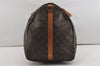 Authentic Louis Vuitton Monogram Keepall Bandouliere 60 M41412 Boston Bag 9387I