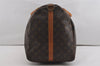 Authentic Louis Vuitton Monogram Keepall Bandouliere 60 M41412 Boston Bag 9387I