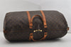 Authentic Louis Vuitton Monogram Keepall Bandouliere 60 M41412 Boston Bag 9387I