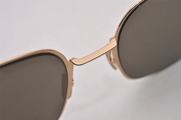 Authentic FENDI Vintage Cat Eye Type Sunglasses Titanium CS3 Black 9391I