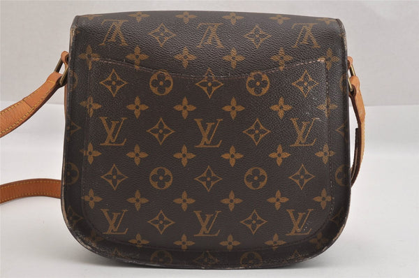 Authentic Louis Vuitton Monogram Saint Cloud GM M51242 Shoulder Cross Bag 9391J