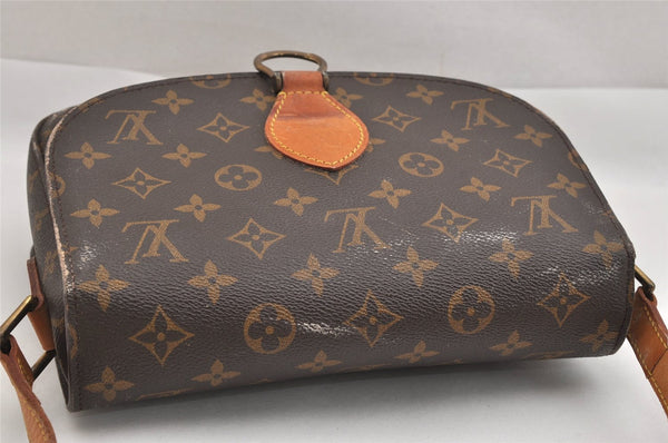Authentic Louis Vuitton Monogram Saint Cloud GM M51242 Shoulder Cross Bag 9391J