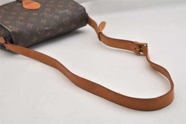 Authentic Louis Vuitton Monogram Saint Cloud GM M51242 Shoulder Cross Bag 9391J