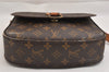 Authentic Louis Vuitton Monogram Saint Cloud GM M51242 Shoulder Cross Bag 9391J