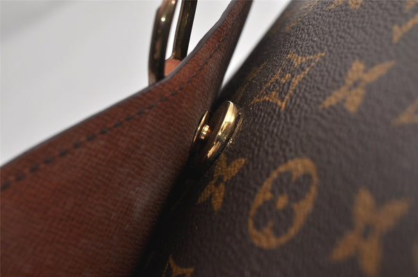 Authentic Louis Vuitton Monogram Saint Cloud GM M51242 Shoulder Cross Bag 9391J