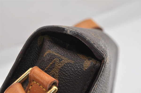 Authentic Louis Vuitton Monogram Saint Cloud GM M51242 Shoulder Cross Bag 9391J