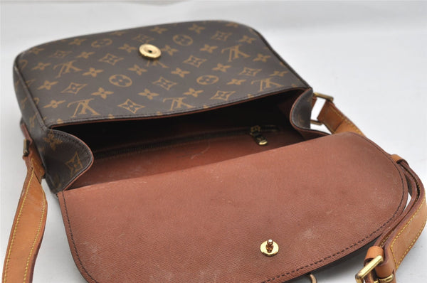 Authentic Louis Vuitton Monogram Saint Cloud GM M51242 Shoulder Cross Bag 9391J