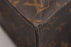 Authentic Louis Vuitton Monogram Sac Plat Hand Tote Bag M51140 LV Junk 9392J