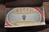 Authentic GUCCI Vintage Hand Boston Bag GG PVC Leather Brown Junk 9393I