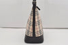 Authentic BURBERRY Nova Check Shoulder Hand Bag Purse Canvas Leather Beige 9394I