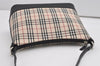 Authentic BURBERRY Nova Check Shoulder Hand Bag Purse Canvas Leather Beige 9394I