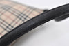 Authentic BURBERRY Nova Check Shoulder Hand Bag Purse Canvas Leather Beige 9394I