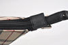Authentic BURBERRY Nova Check Shoulder Hand Bag Purse Canvas Leather Beige 9394I