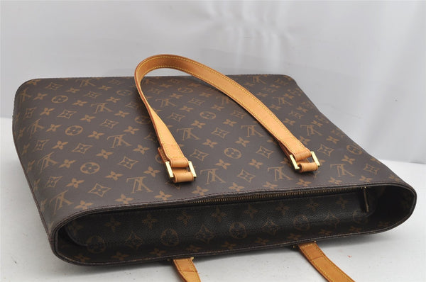 Authentic Louis Vuitton Monogram Luco Shoulder Tote Bag M51155 LV 9394J