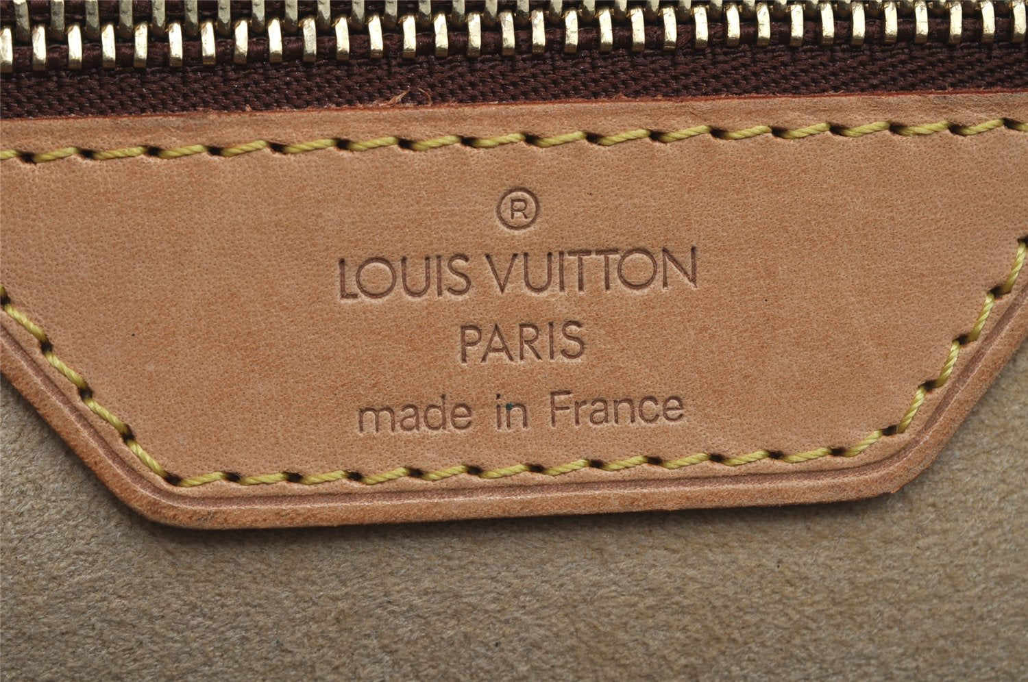 Authentic Louis Vuitton Monogram Luco Shoulder Tote Bag M51155 LV 9394J