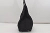 Authentic GUCCI Vintage Shoulder Hand Bag Nylon Leather 0013167 Black  9397I