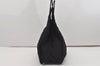 Authentic GUCCI Vintage Shoulder Hand Bag Nylon Leather 0013167 Black  9397I