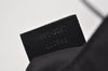 Authentic GUCCI Vintage Shoulder Hand Bag Nylon Leather 0013167 Black  9397I