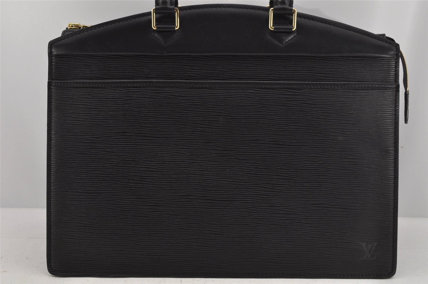 Authentic Louis Vuitton Epi Riviera Hand Bag Black M48182 LV 9397J