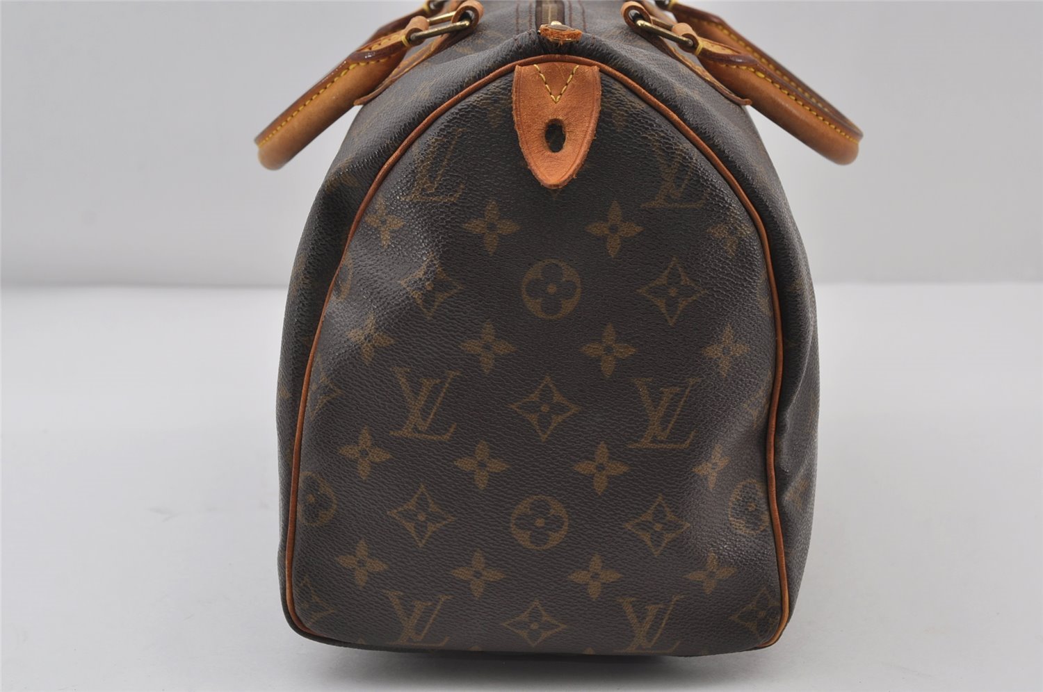 Authentic Louis Vuitton Monogram Speedy 30 Hand Boston Bag M41526 LV 9398I