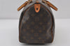 Authentic Louis Vuitton Monogram Speedy 30 Hand Boston Bag M41526 LV 9398I