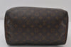 Authentic Louis Vuitton Monogram Speedy 30 Hand Boston Bag M41526 LV 9398I
