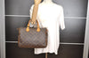 Authentic Louis Vuitton Monogram Speedy 30 Hand Boston Bag M41526 LV 9398I