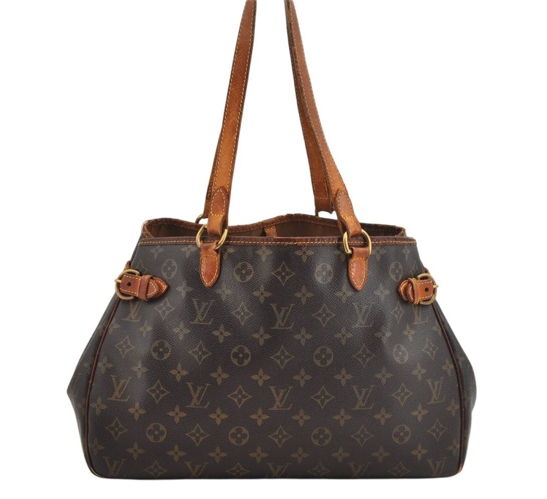 Authentic Louis Vuitton Monogram Batignolles Horizontal Tote Bag M51154 LV 9398J