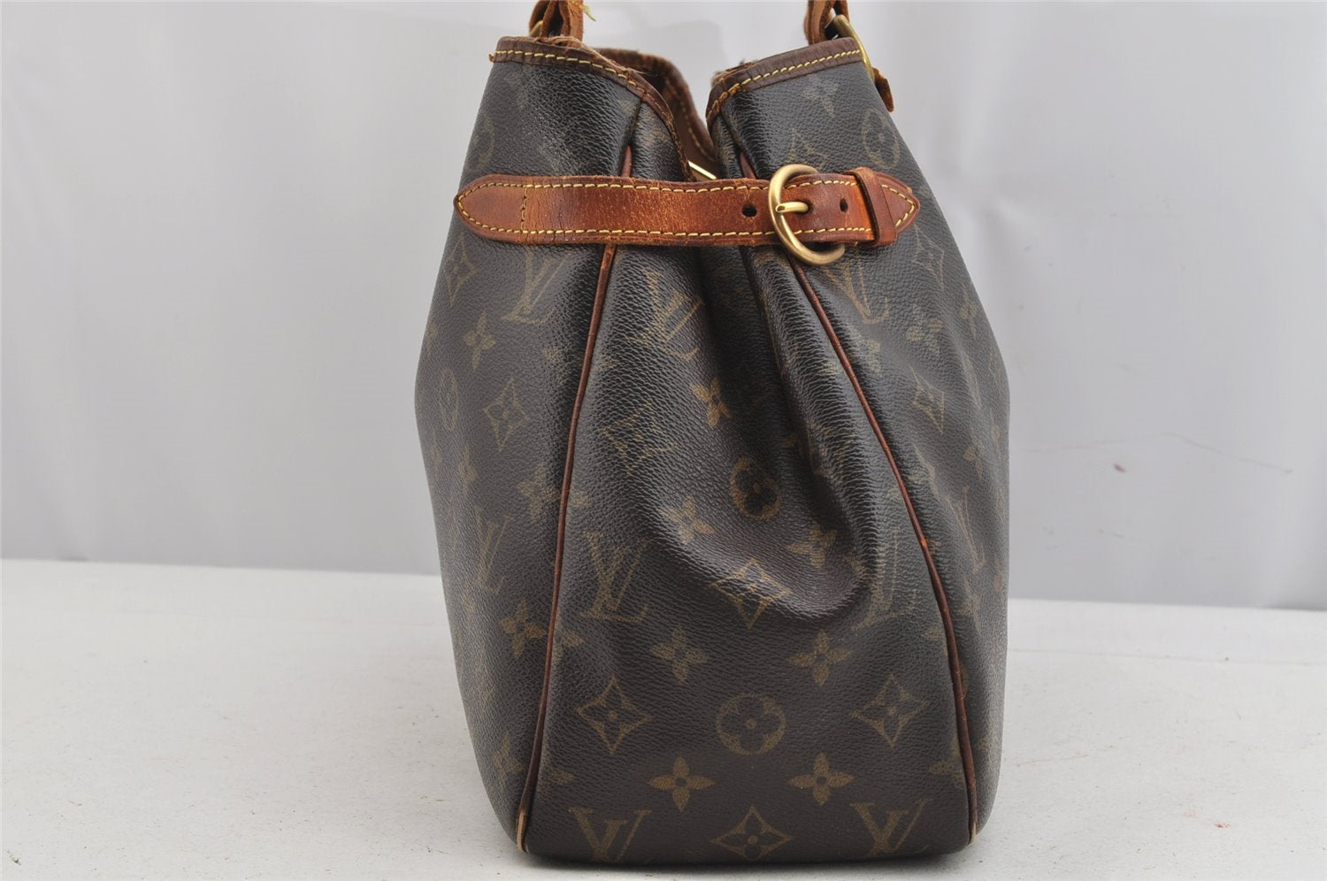 Authentic Louis Vuitton Monogram Batignolles Horizontal Tote Bag M51154 LV 9398J