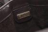 Authentic GUCCI Vintage Shoulder Hand Bag Purse Leather Brown 9399I