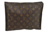 Auth Louis Vuitton Monogram Poche Toilette 26 Cosmetics Pouch Old Model LV 9400J