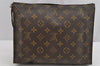 Auth Louis Vuitton Monogram Poche Toilette 26 Cosmetics Pouch Old Model LV 9400J