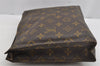 Auth Louis Vuitton Monogram Poche Toilette 26 Cosmetics Pouch Old Model LV 9400J